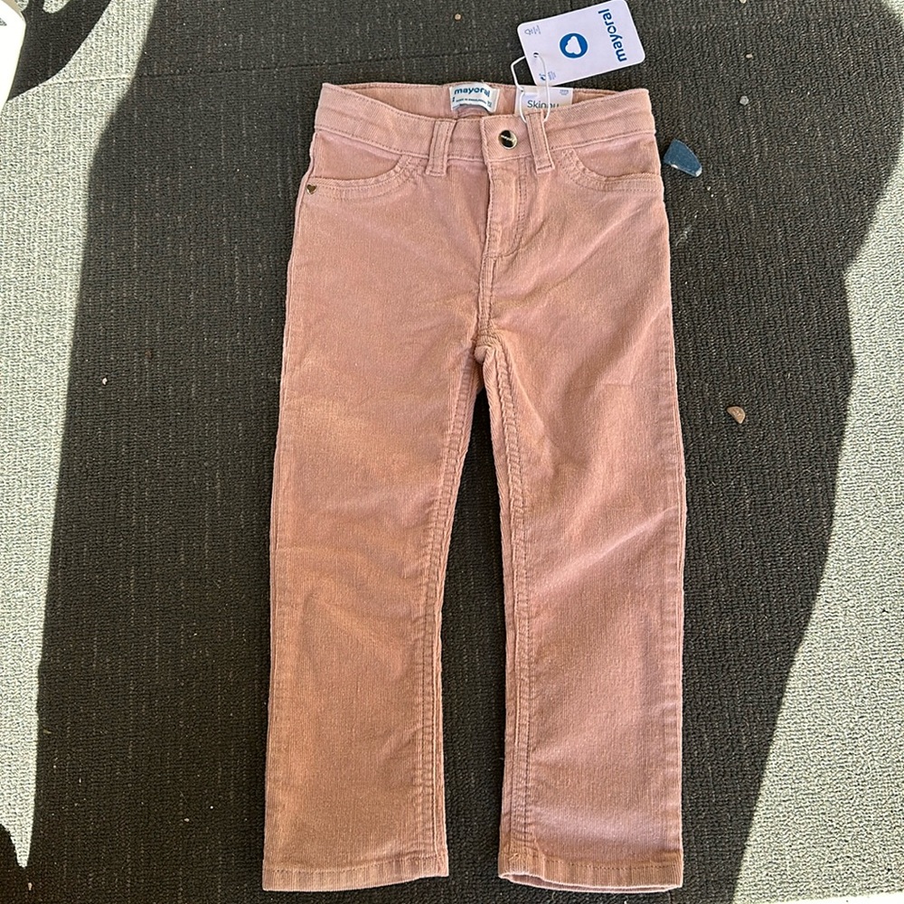 Mayoral NWT toddler size 2 light sparkler cord pants